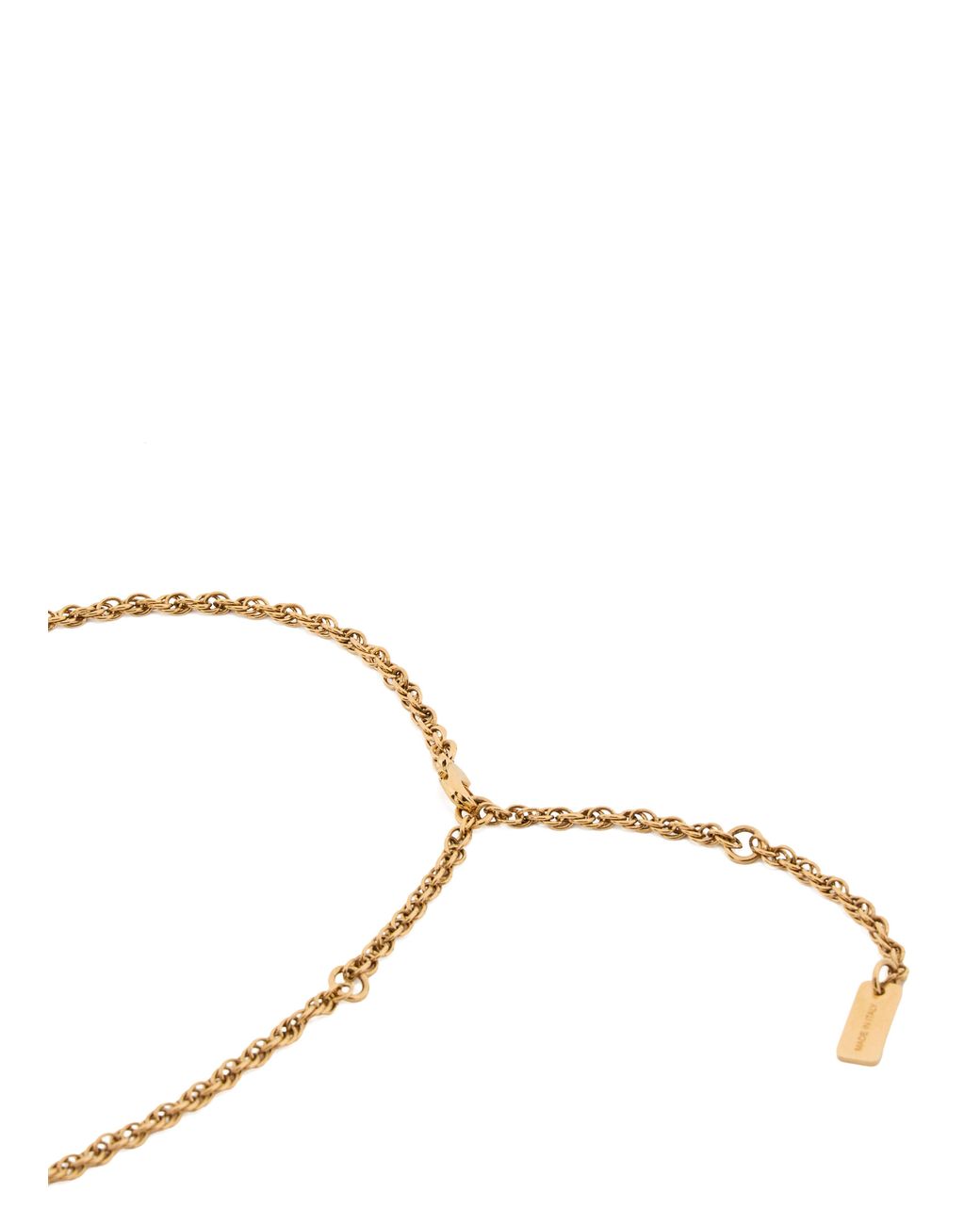Collier Pompoms Chloé en coloris Metallic