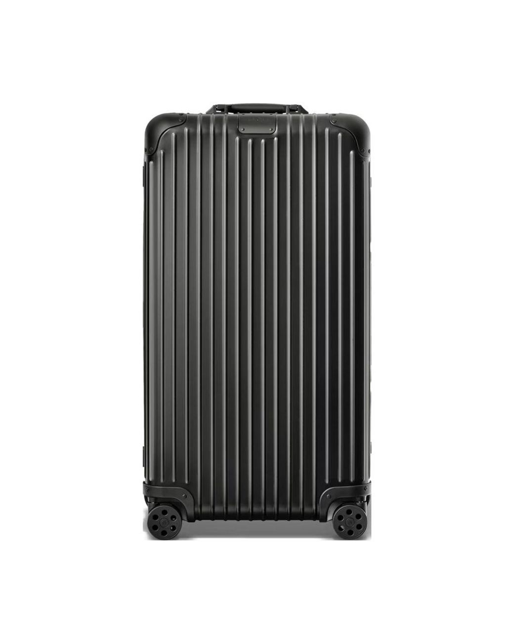 RIMOWA Original Trunk Plus Luggage in Black for Men | Lyst