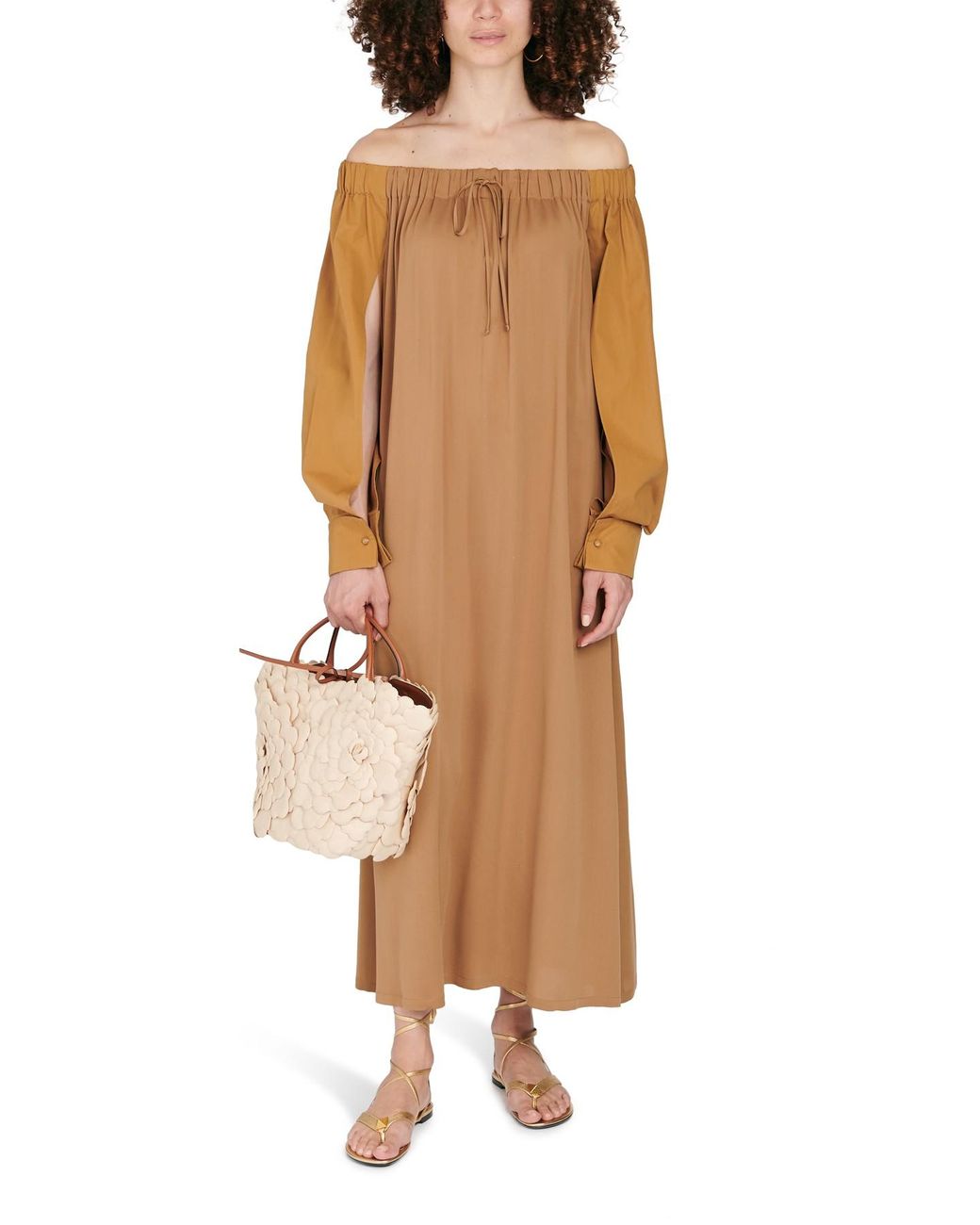 Max Mara Amico Dress in Brown - Save 60% | Lyst