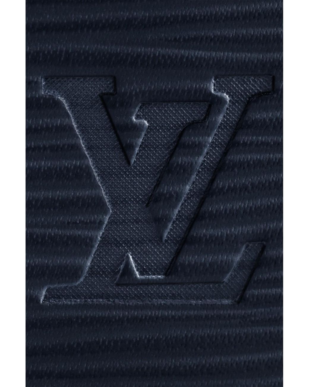 LOUIS VUITTON Danube slim shoulder bag man Epi blue Leather ref.372817 -  Joli Closet