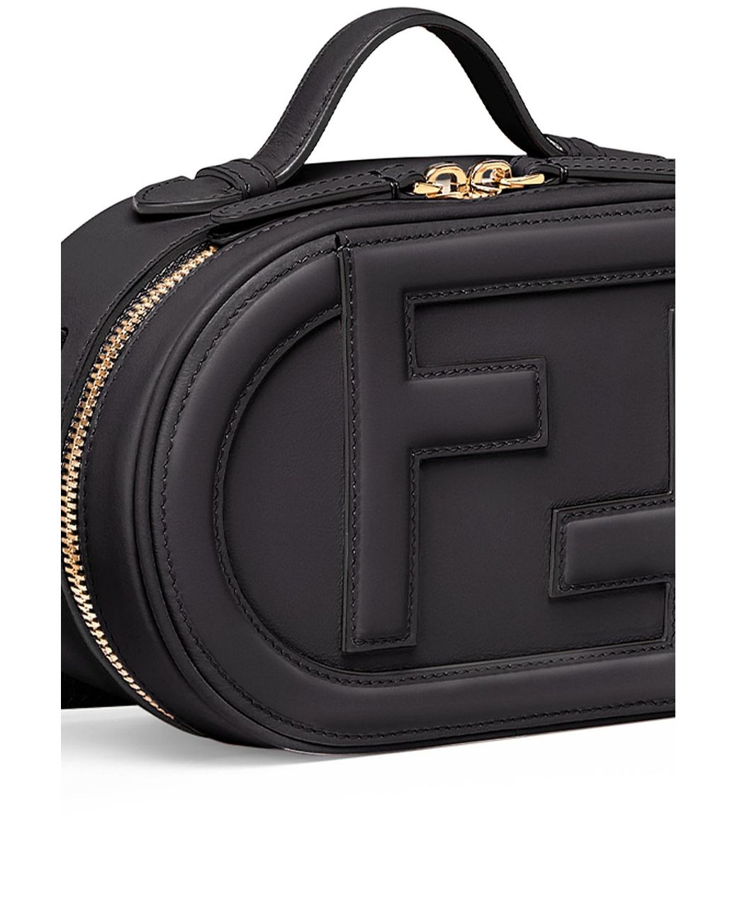 Fendi O'lock Mini Camera Case in Black | Lyst