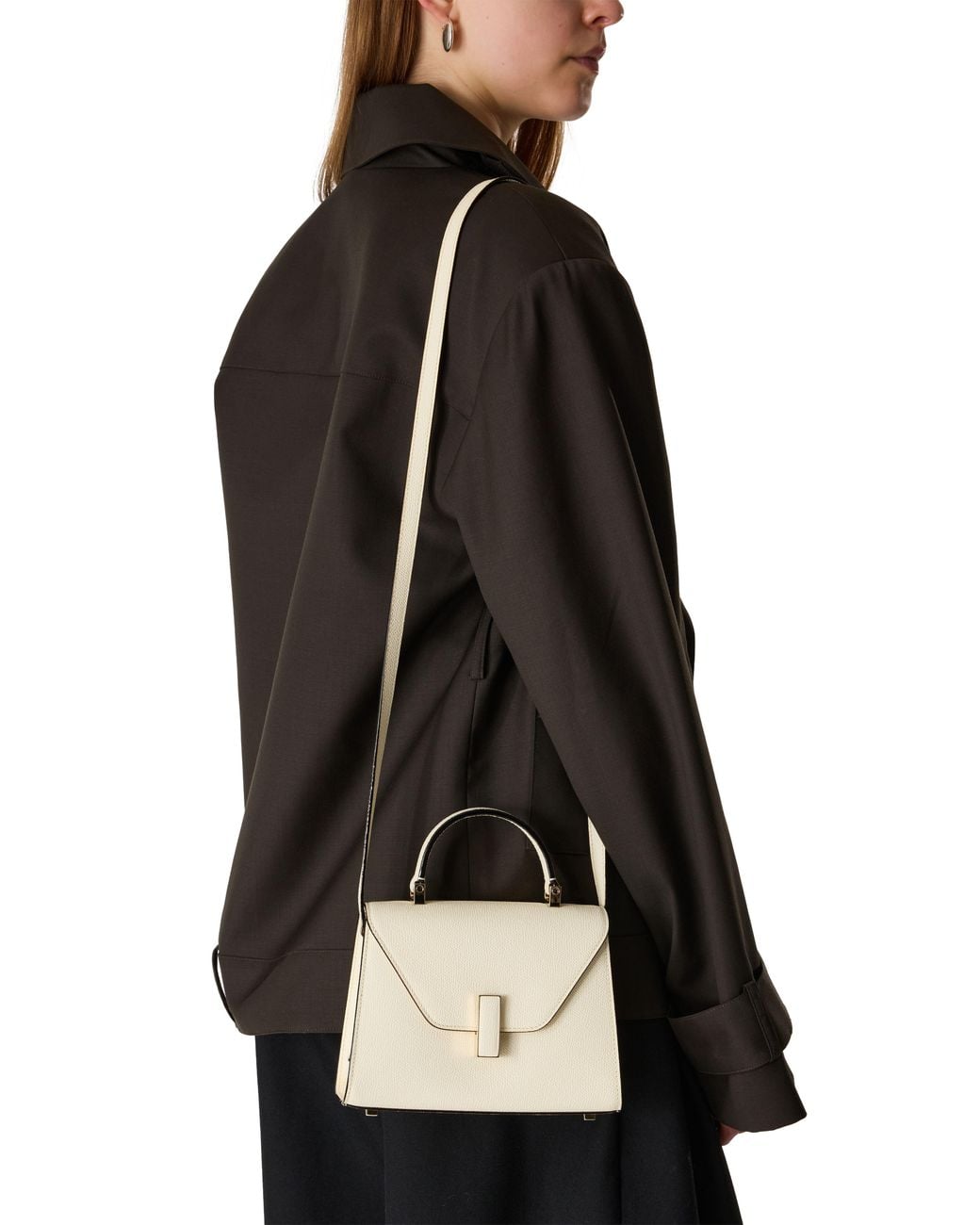 Valextra Natural Mikro-Tasche Iside