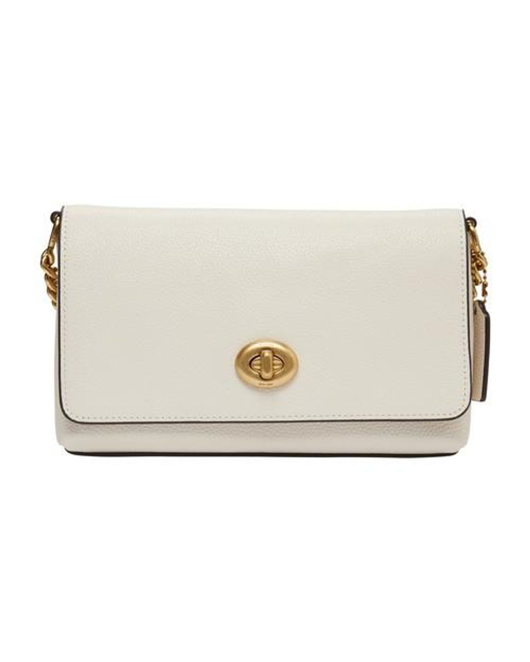 COACH Crosstown Crossbody Bag in Natural Lyst