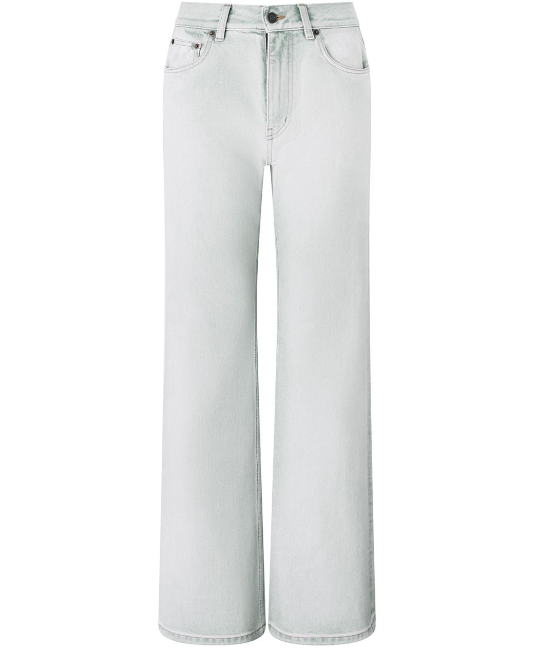 Chloé Gray Flared Jeans