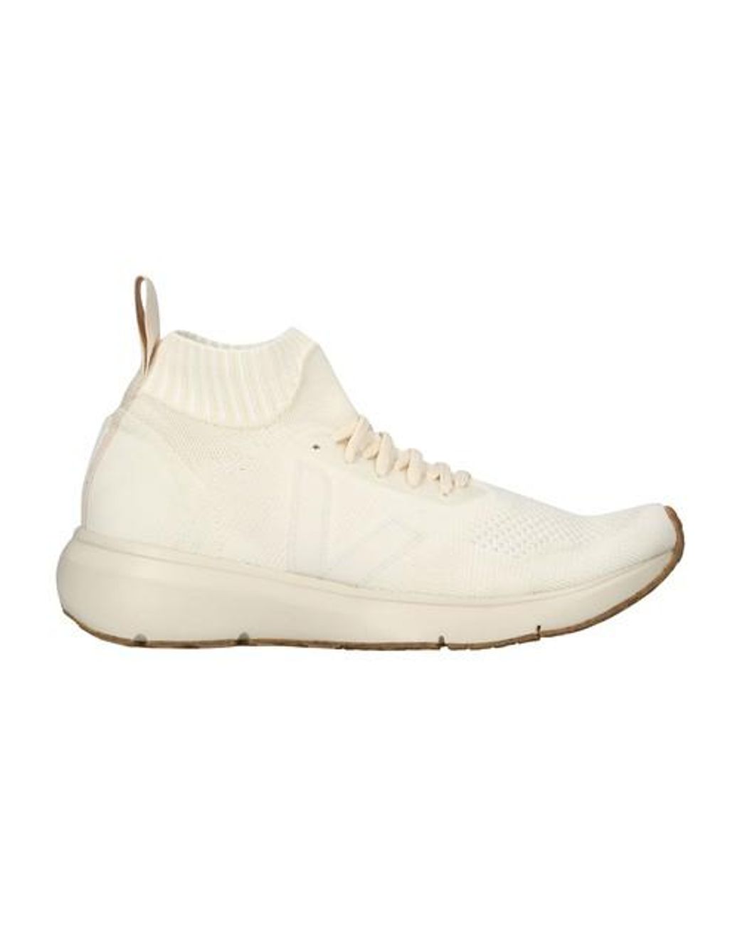 Rick Owens X Veja - Sock Runner Sneakers in White - Lyst
