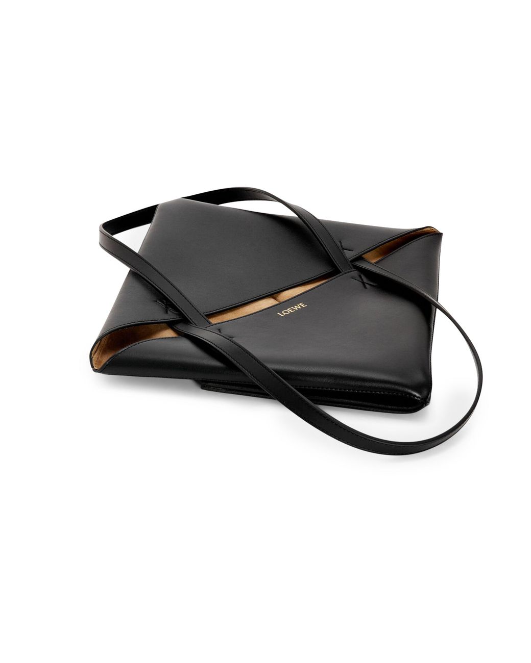 Loewe Black Puzzle Tote Bag