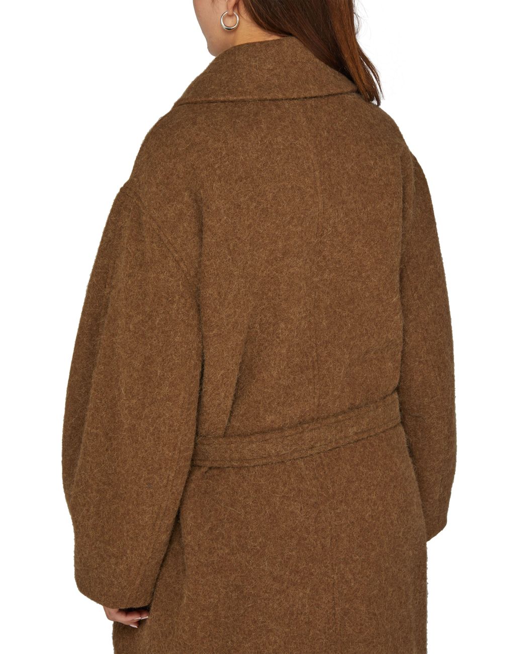 【関税込み】LEMAIRE ブラウン Asymmetrical Bathrobe コート Lemaire Asymmetrical Bathrobe Coat in Brown | Lyst