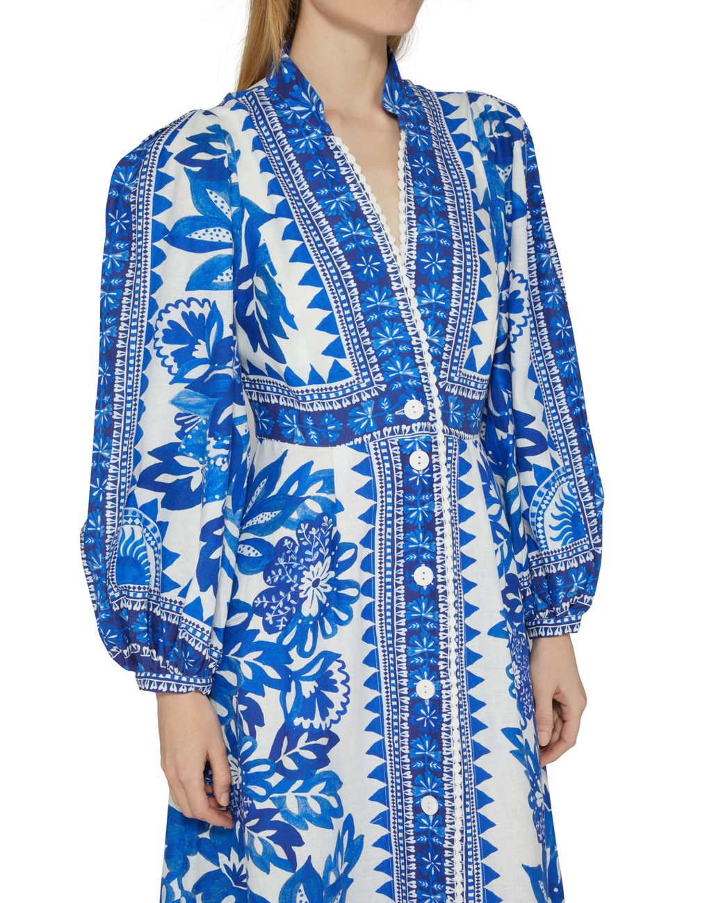 FARM Rio Flora Tapestry Maxi Dress in Blue | Lyst FARM Rio Flora Tapestry Maxi Dress in Blue | Lyst