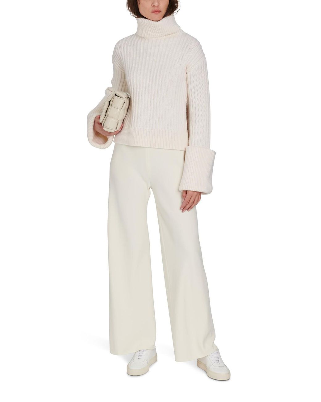 The Row Oversized Aneke Sweater in White Lyst