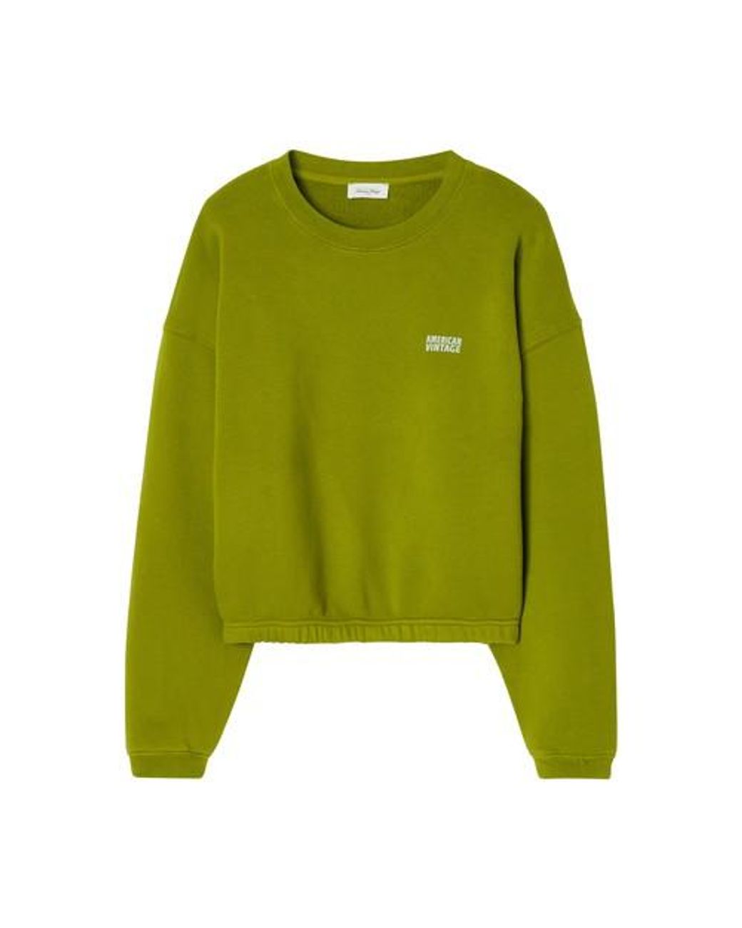 American Vintage Sweatshirt Izubird in Green | Lyst UK