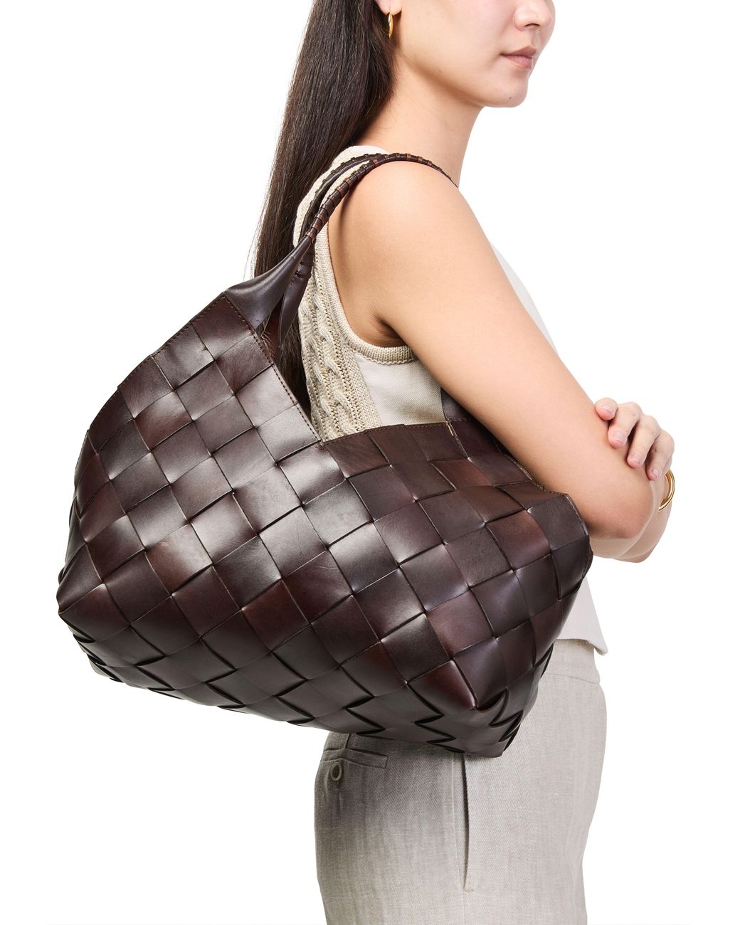 Dragon Diffusion Brown Cabas-Tasche Castello