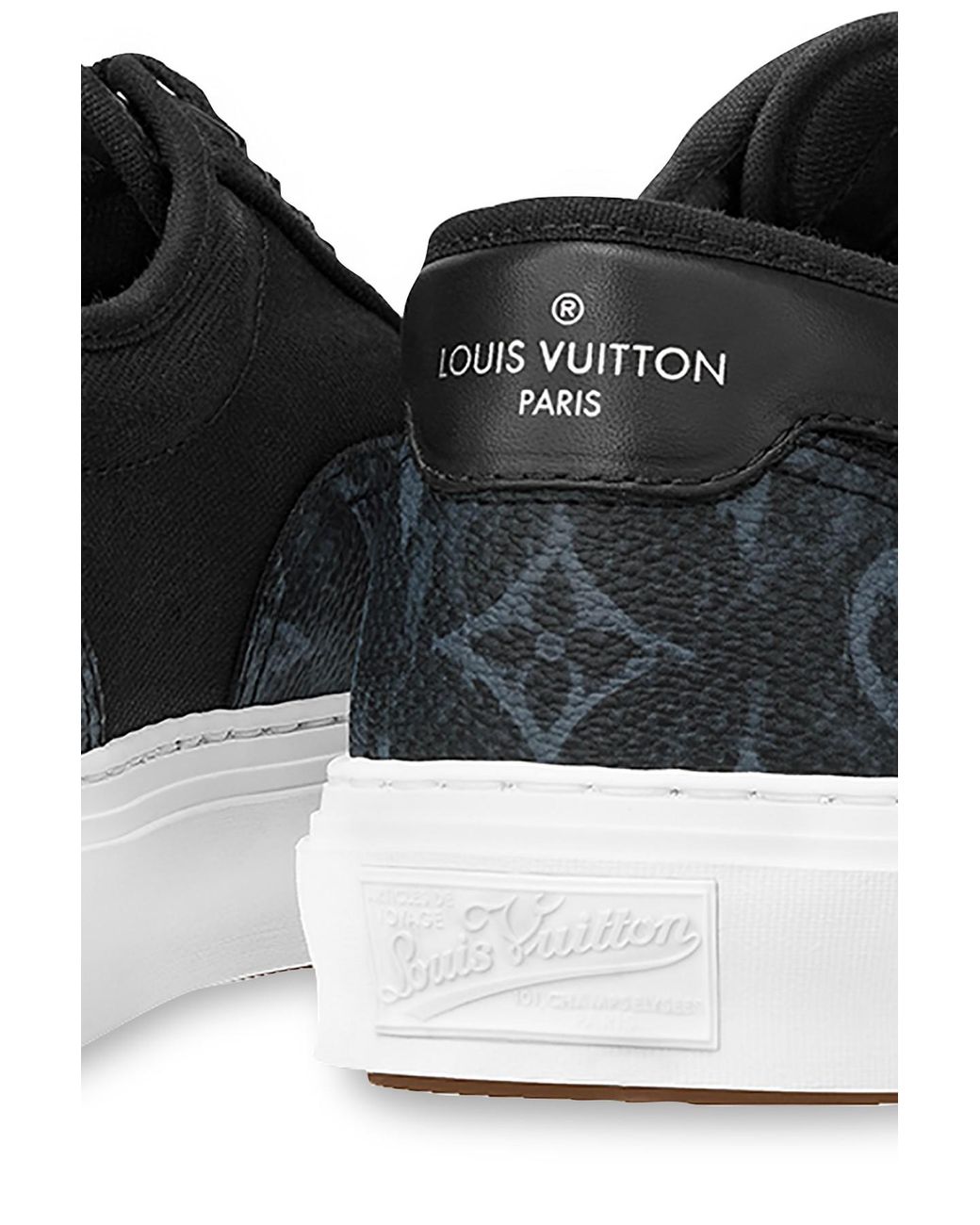 Louis Vuitton Men's Trocadero Slip-On Sneakers Monogram Eclipse Canvas -  ShopStyle