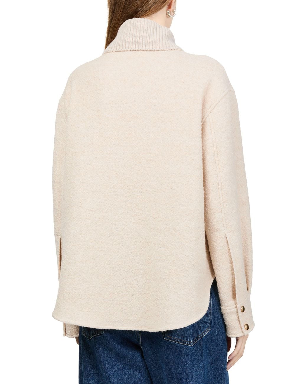 Moncler Natural Gezippt Overshirt