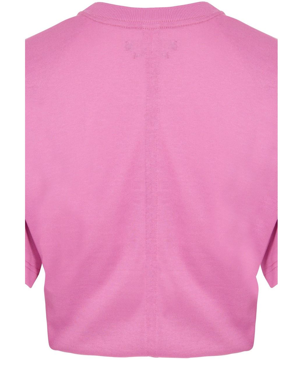 Isabel Marant Cotton Zelika Short Sleeves T-shirt in Pink - Lyst