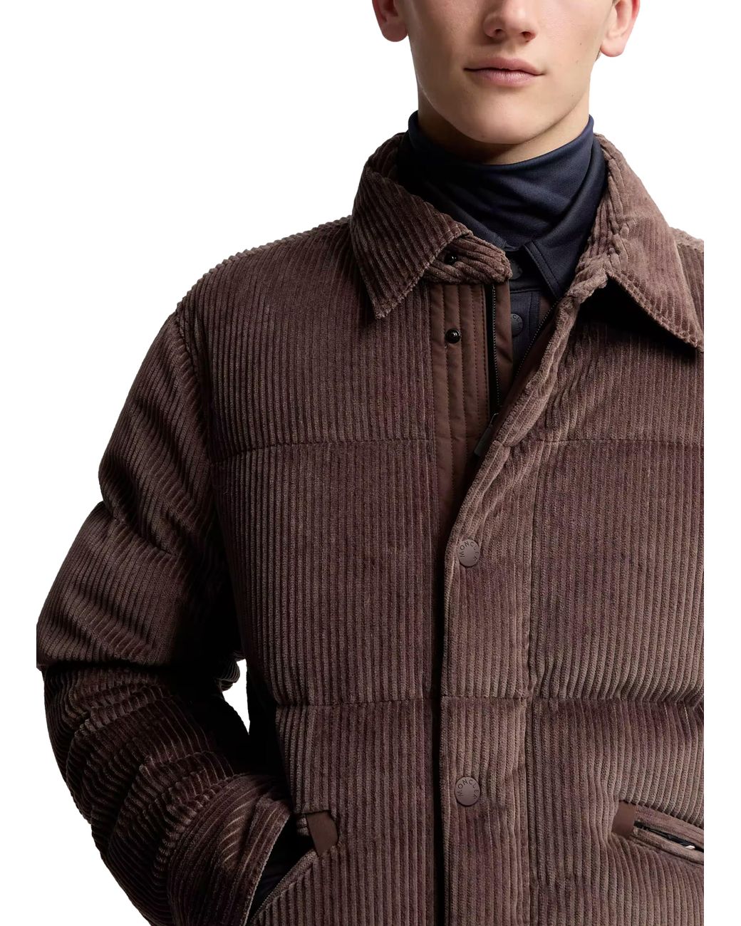 Moncler Brown Elgon Doudoune for men