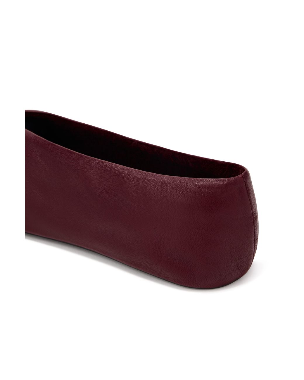 The Row Purple Stella Lederslipper