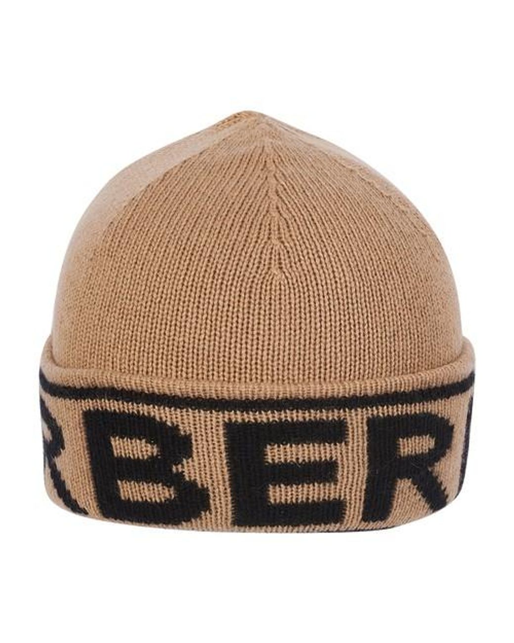 Burberry Logo Cashmere Beanie in Beige (Natural) for Men - Save 14% - Lyst