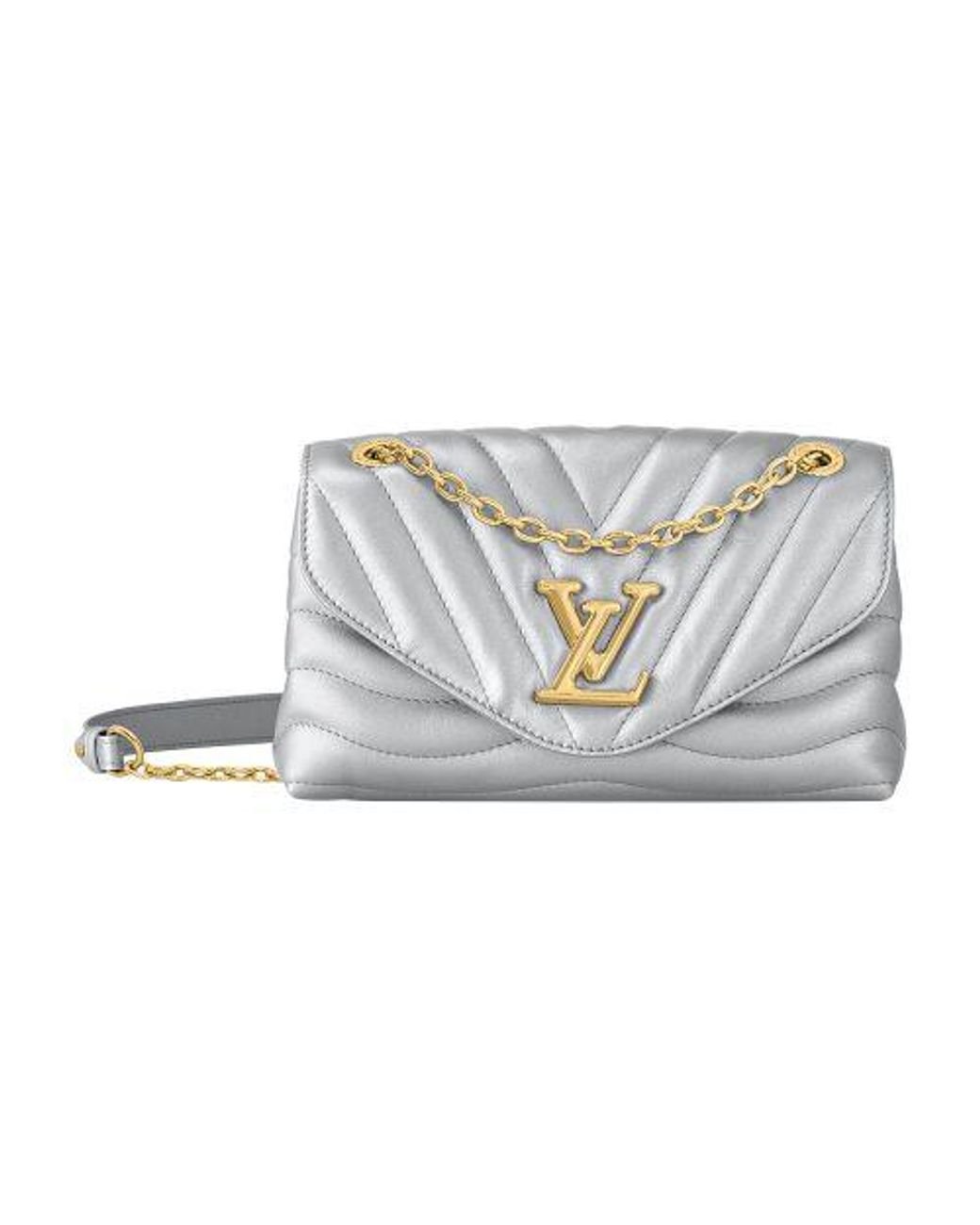 Sac chaîne New Wave MM Louis Vuitton en coloris Métallisé | Lyst