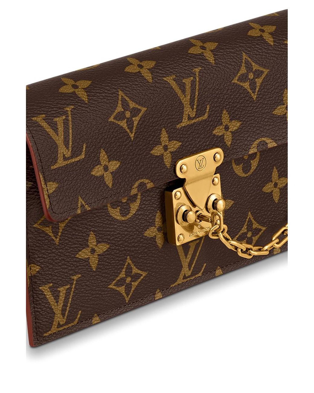 Louis Vuitton S Lock Belt Pouch Monogram Canvas