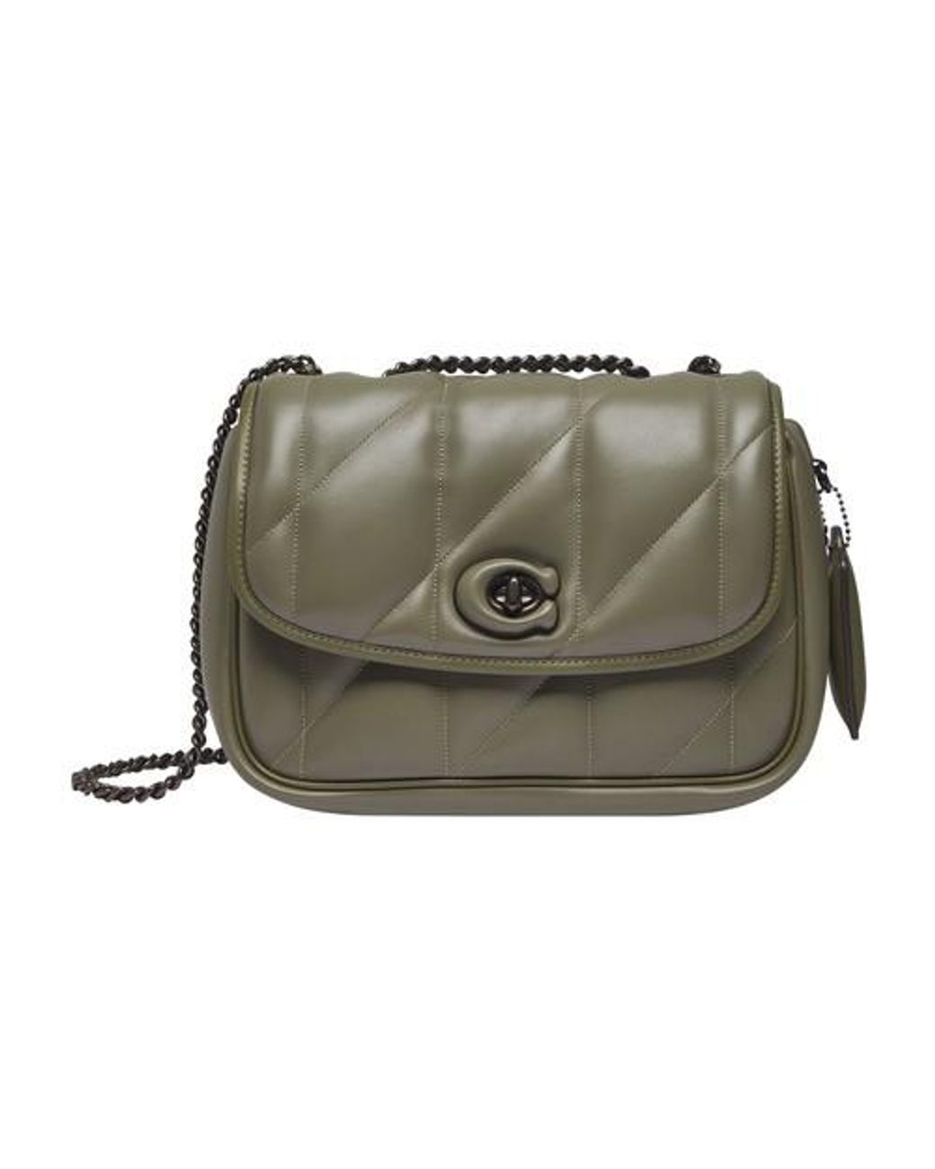 COACH Madison Shoulder Bag in Green Lyst