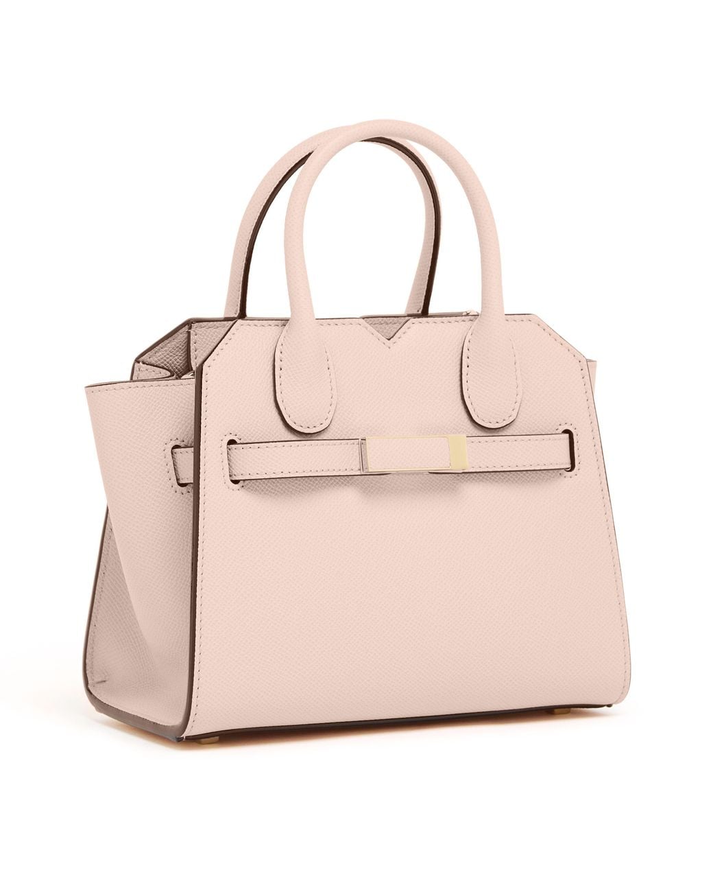 Valextra Pink Milano Micro Bag