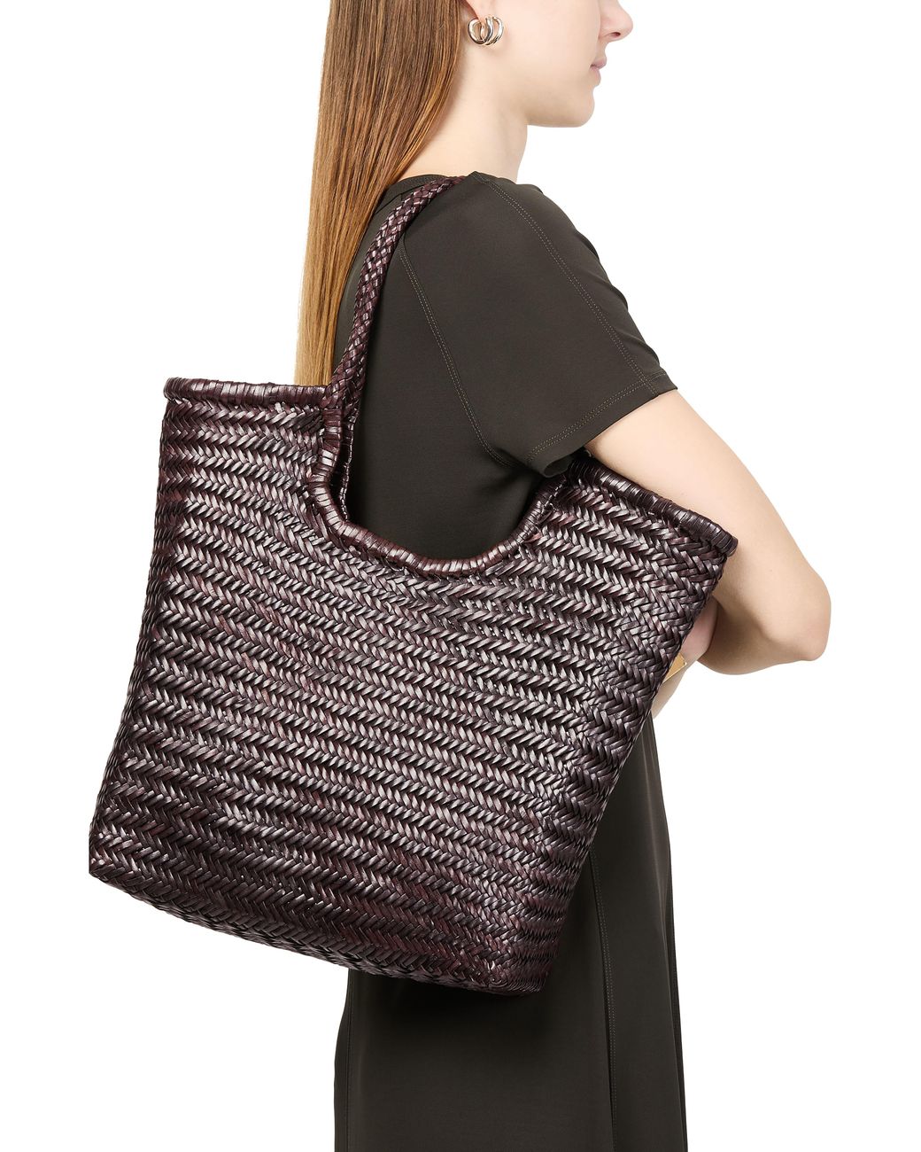 Dragon Diffusion Black Ns Diagonal Shoulder Bag