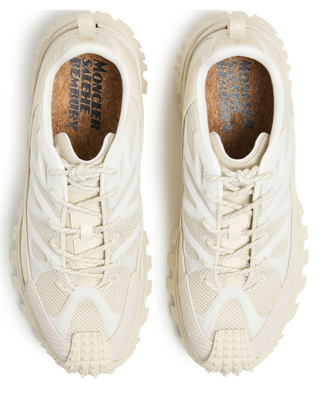 Moncler Trailgrip Amoeba Low Top Sneakers in White for Men