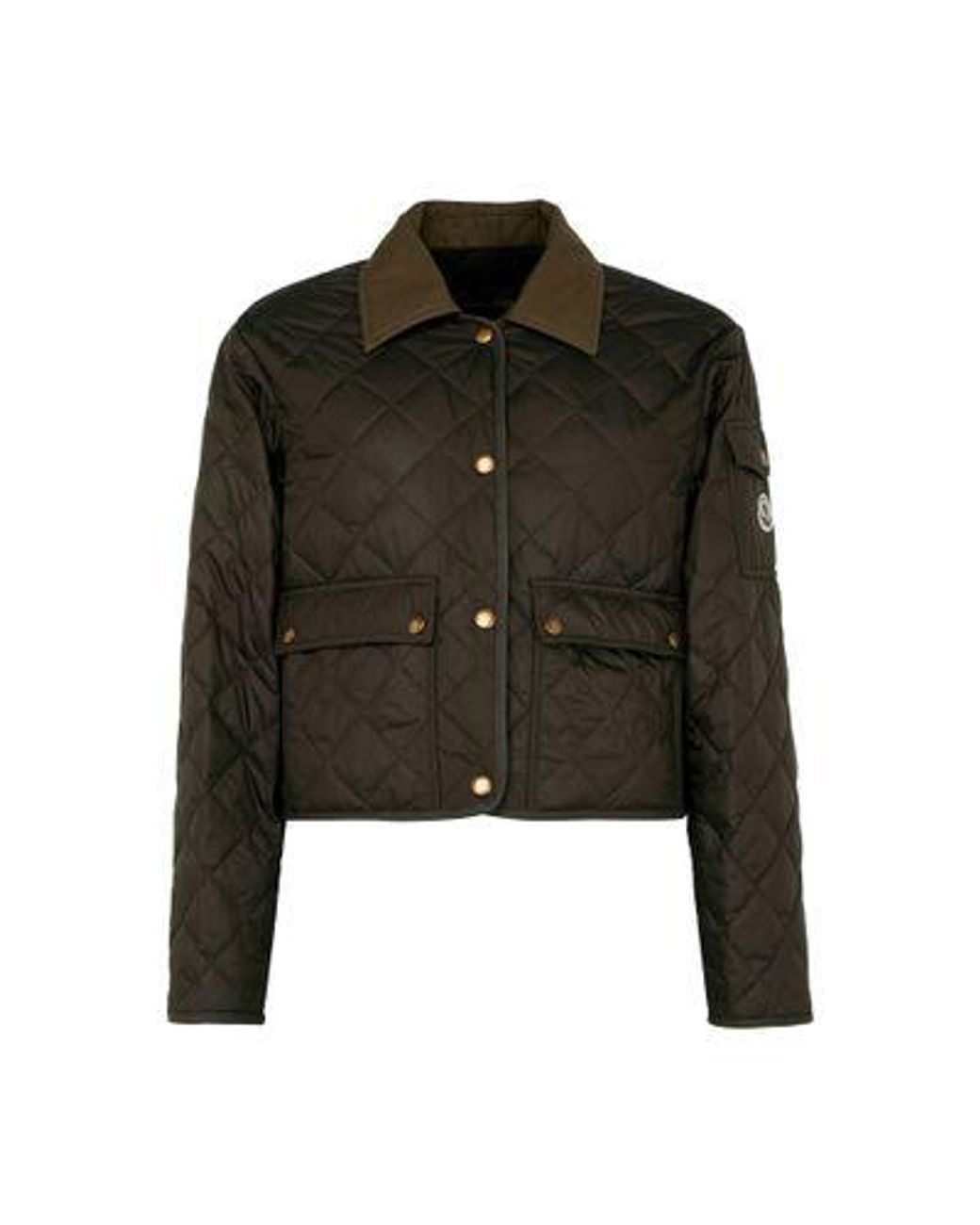 【送料&関税込】Moncler Chitre Quilted Green Jacket Moncler Chitre Quilted Jacket in Green | Lyst
