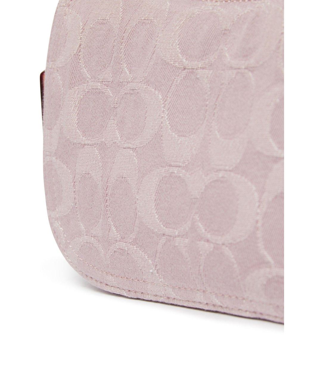 Coach Poppy Pink Monogram Shoulder Bag | luxequarter.com