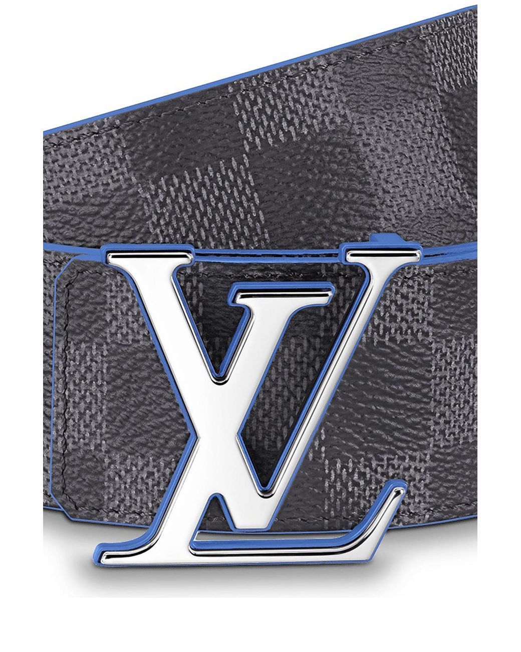 Louis Vuitton Initiales Reversible Belt - Cobalt Blue