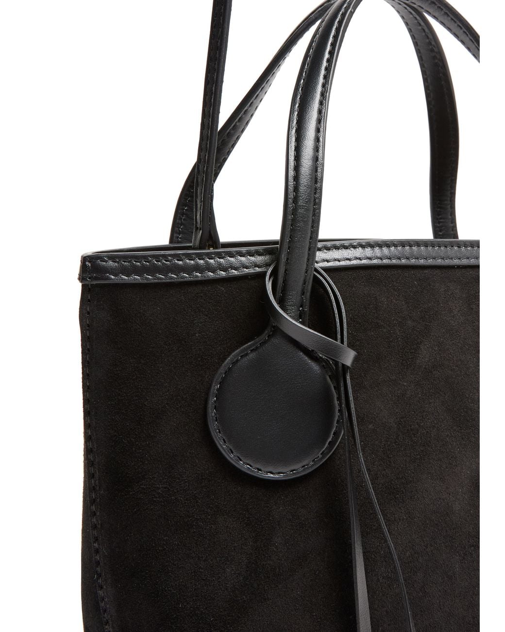 Liffner Black Micro-Cabas-Tasche Sprout
