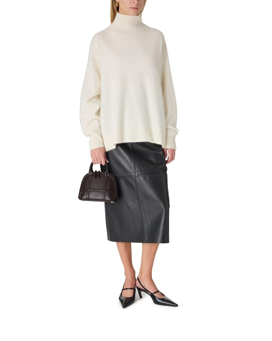Mlouye Black Mini-Handtasche 12