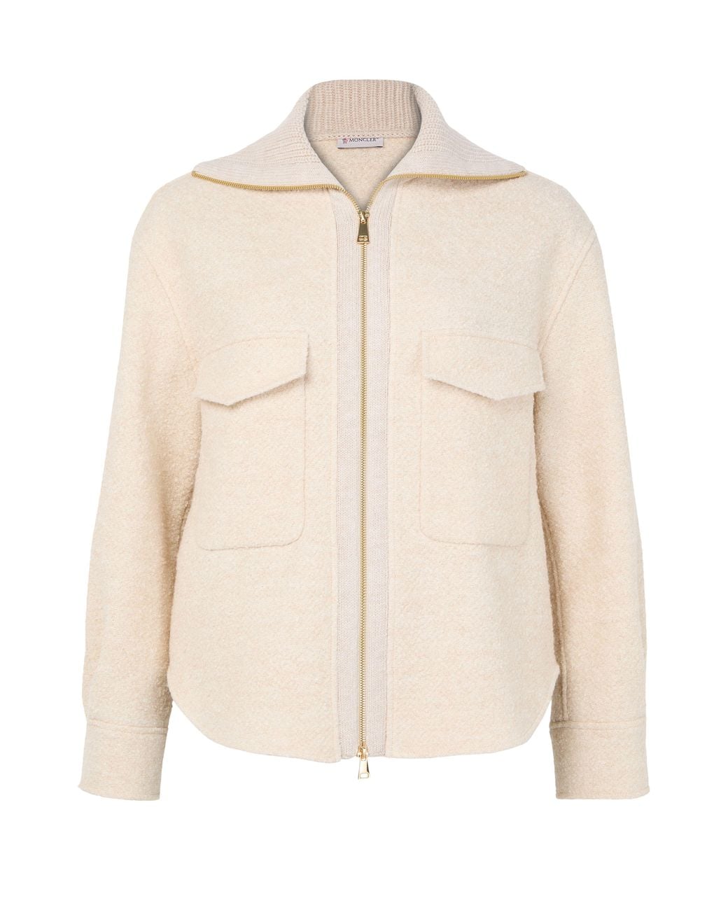 Moncler Natural Gezippt Overshirt