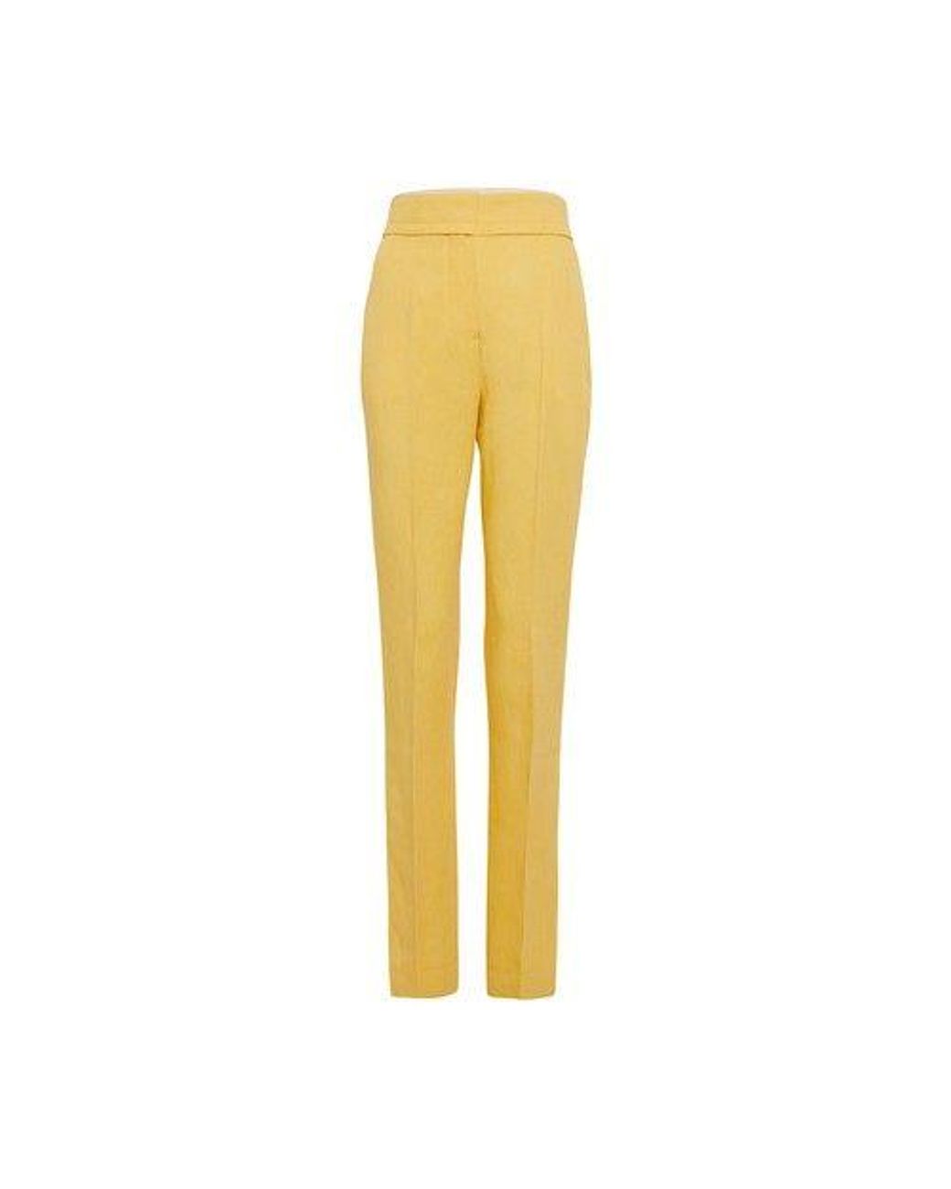 Jacquemus The Tibau Pants in Yellow | Lyst
