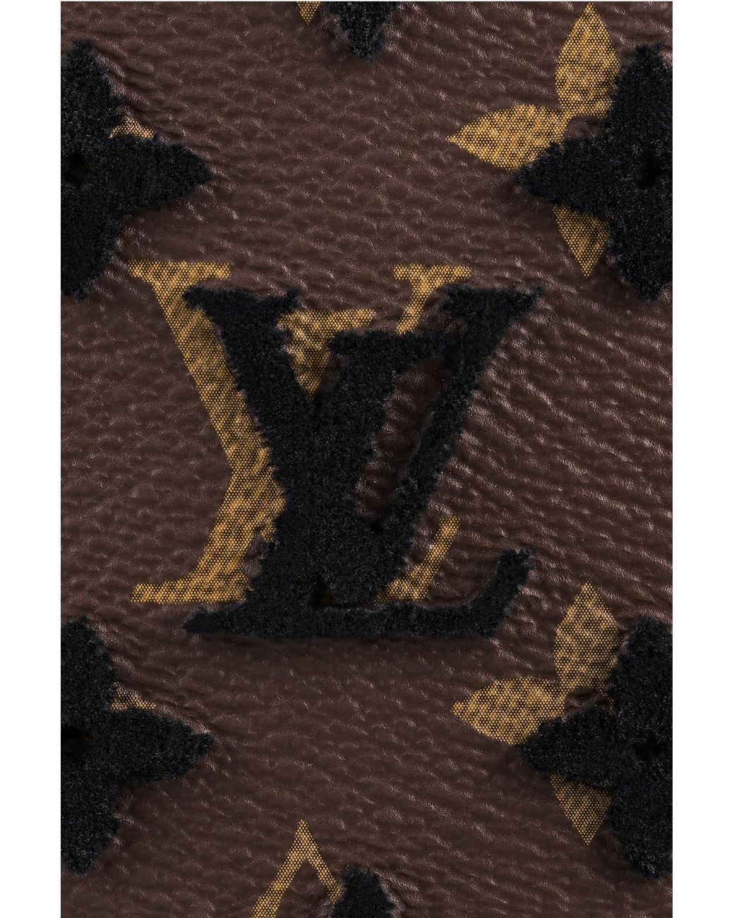 Louis Vuitton Vertical Soft Trunk Monogram Tuffetage Black Velvet