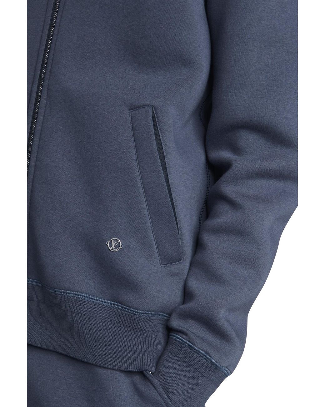 Louis Vuitton sleeveless Vest Zip Hoodie