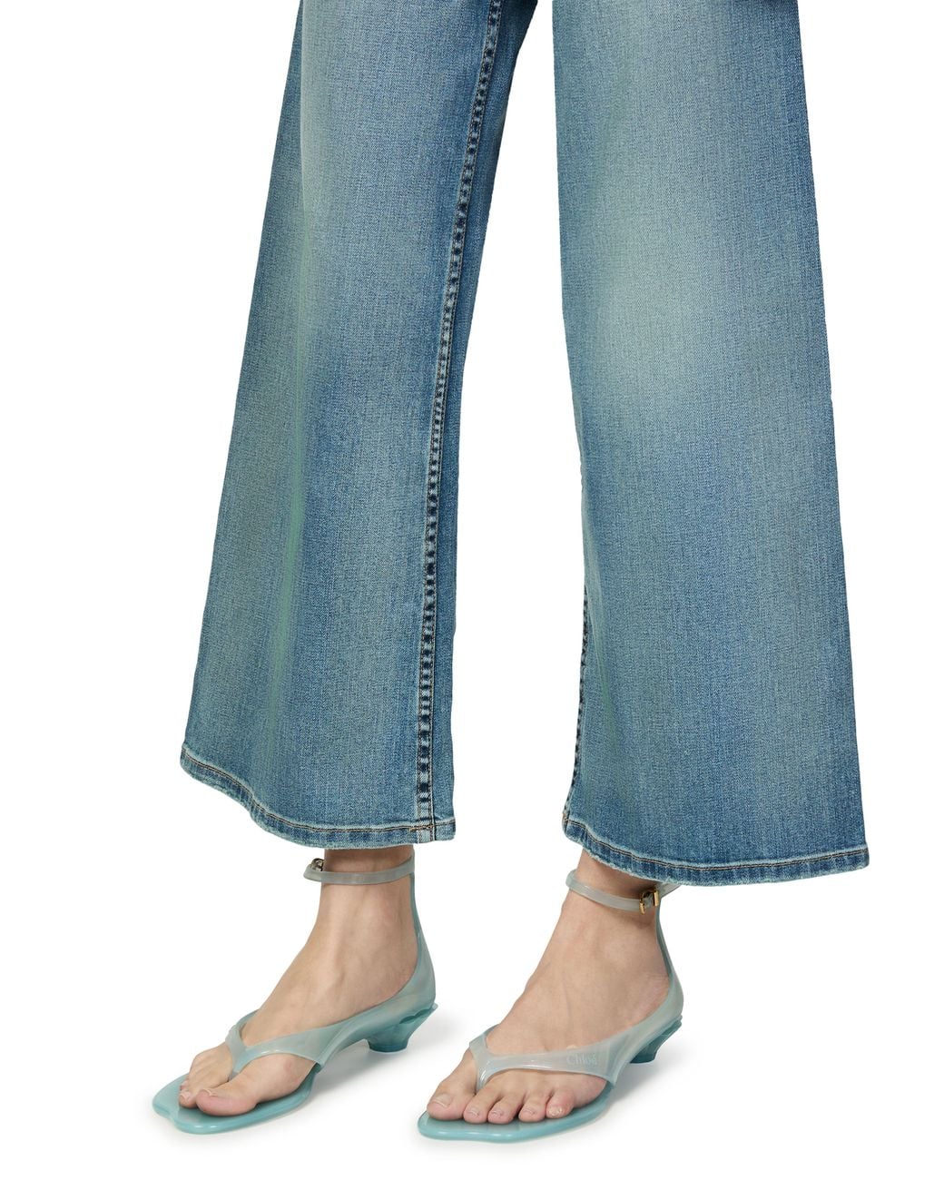 Chloé Blue Jelly Sandals