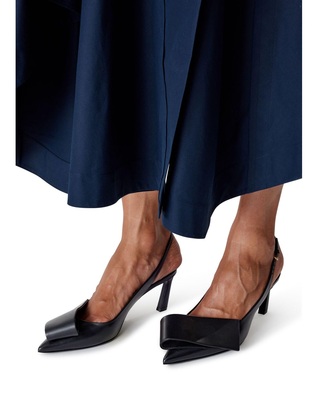 Givenchy Black Pumps Mit Flechtband