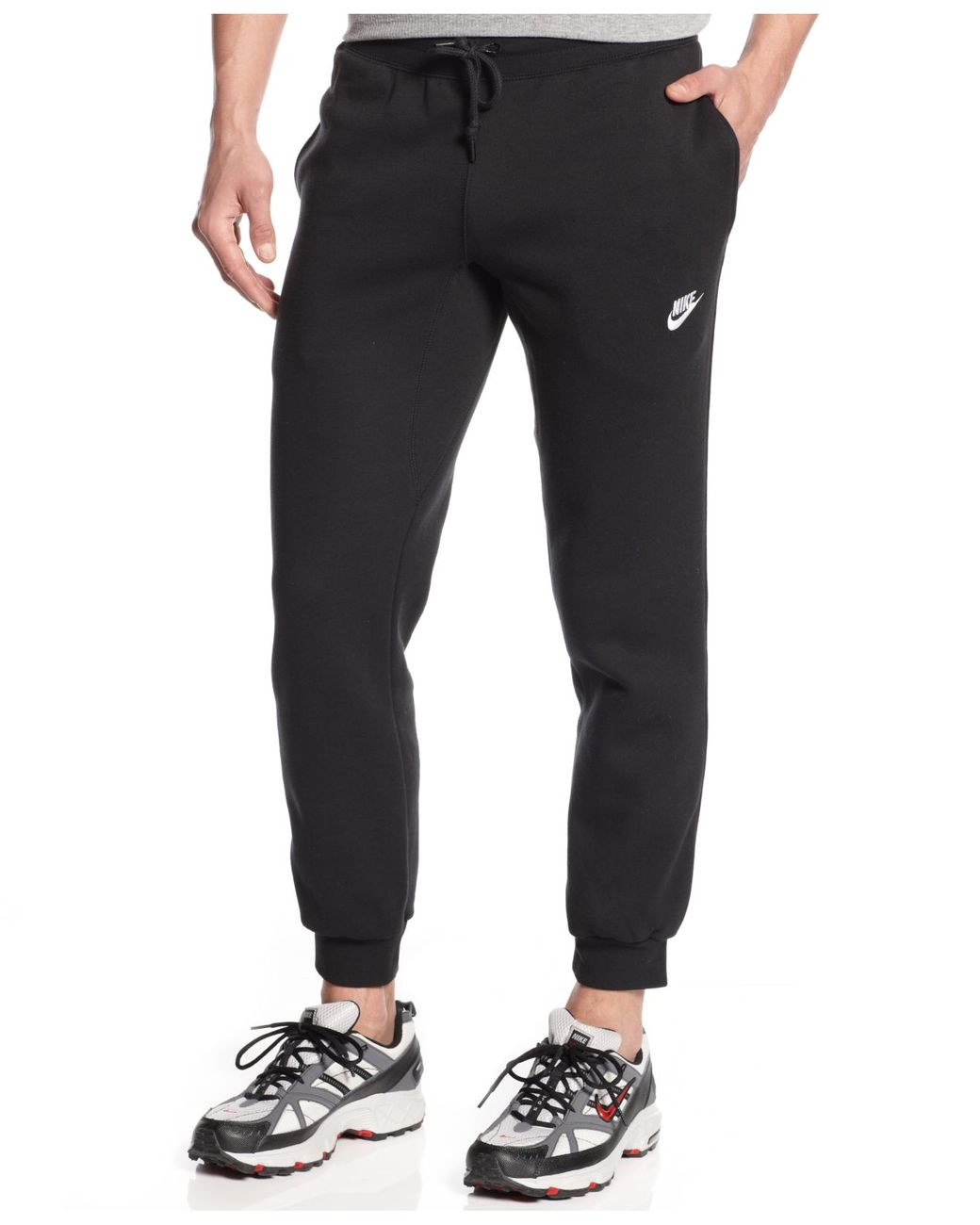 Nike Men's Aw77 Cuffed Joggers in Black for Men | Lyst