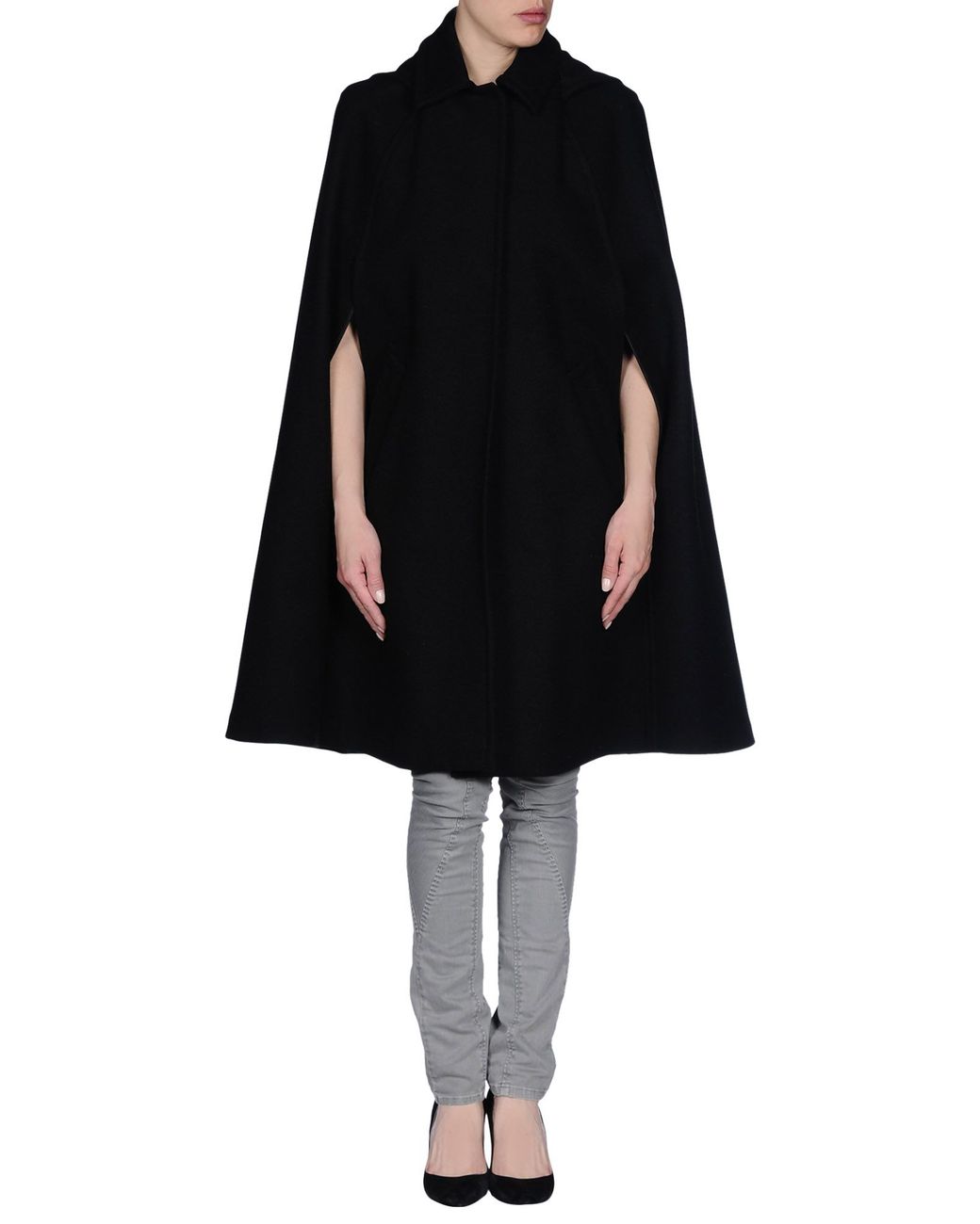 Prada Cloak in Black | Lyst