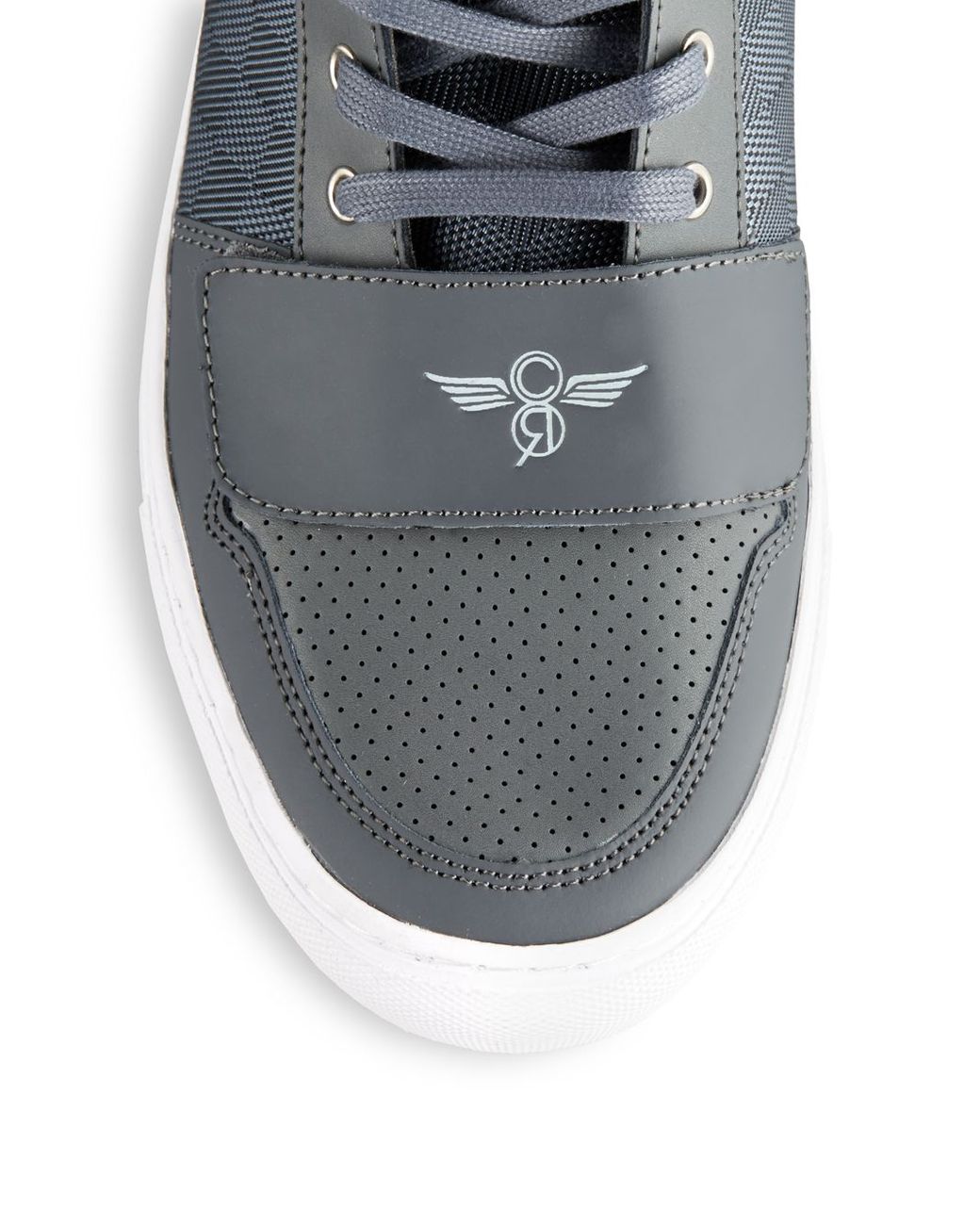 Creative Recreation Checkerboard Textileleather Hightop Sneakers in Gray for Men Lyst