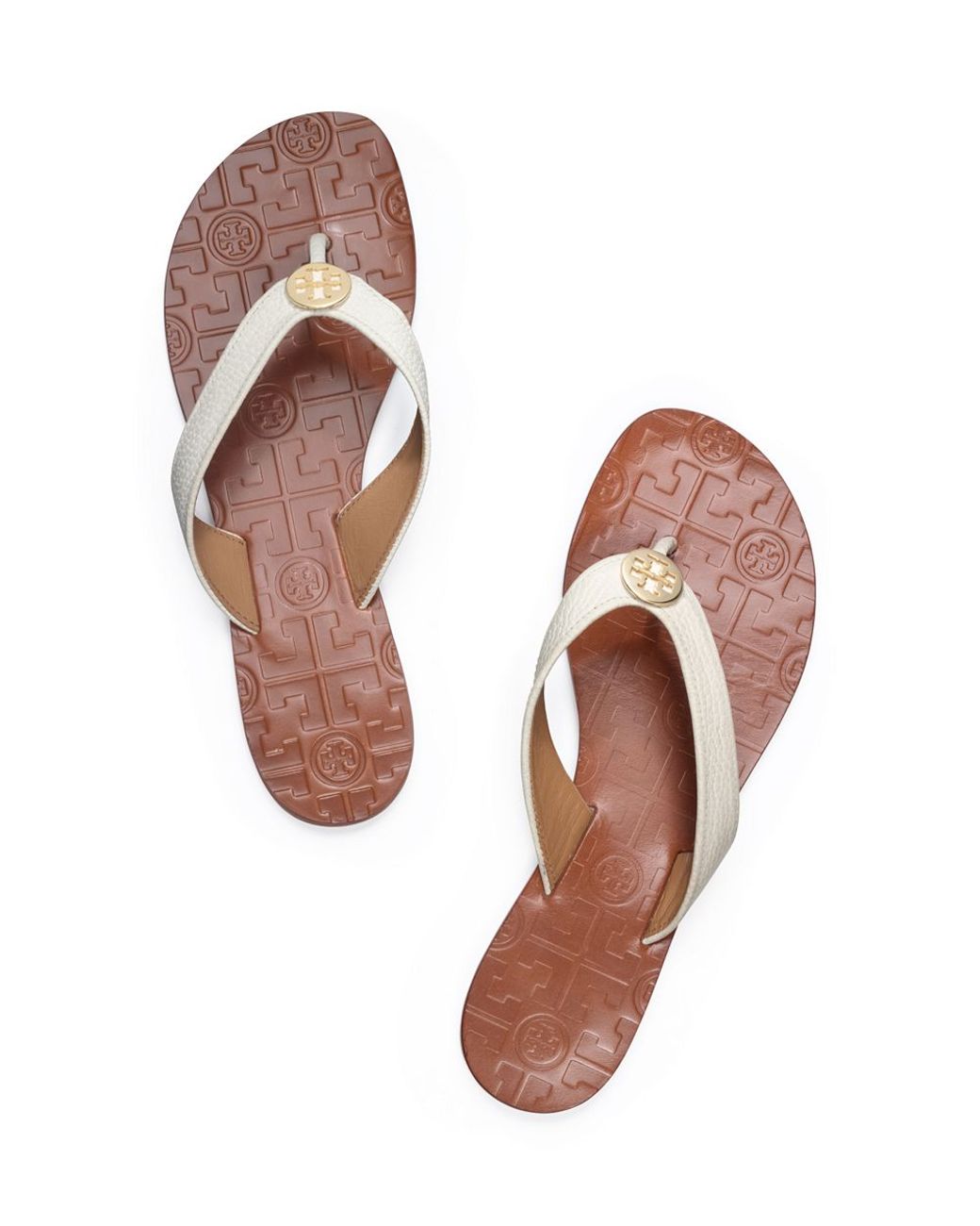 Tory burch women's thora flat thong sandal outlet