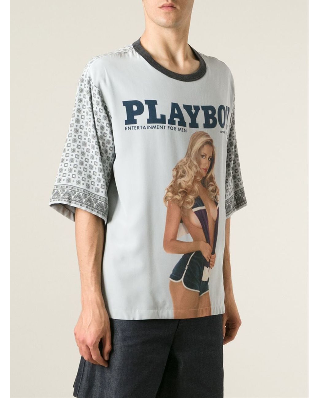 Dolce gabbana playboy t shirt sale
