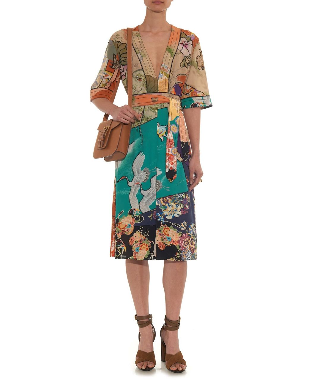 Silk japanese clearance dress