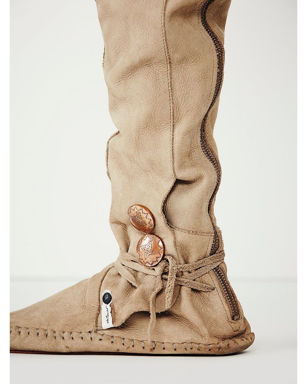 Free People One Teaspoon Womens Teaspoon Moccasin in Brown Lyst