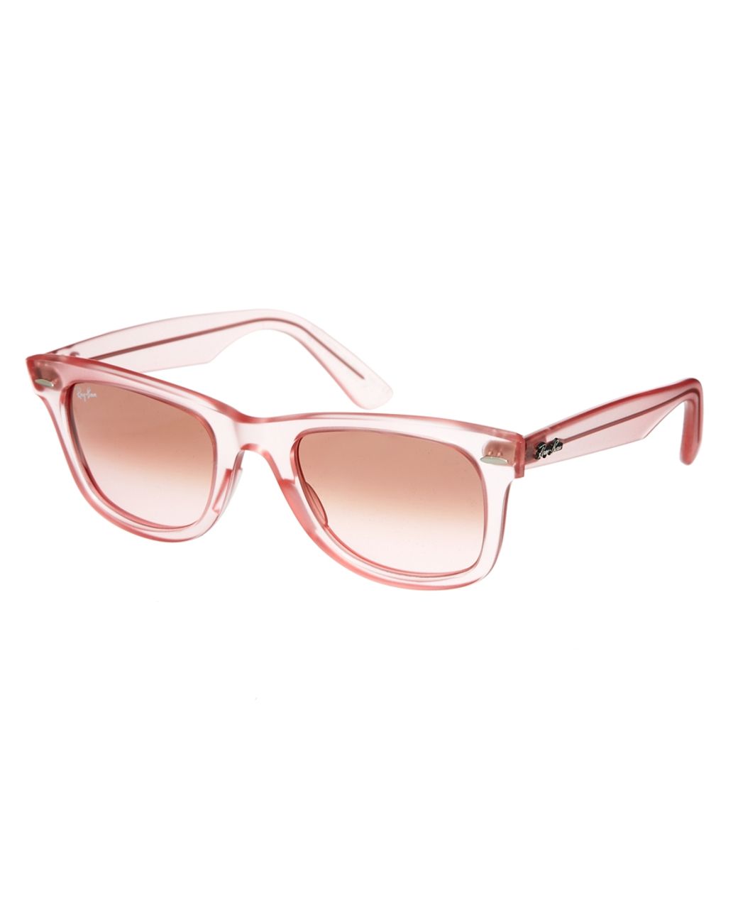 Ray-Ban Pink Wayfarer Sunglasses | Lyst