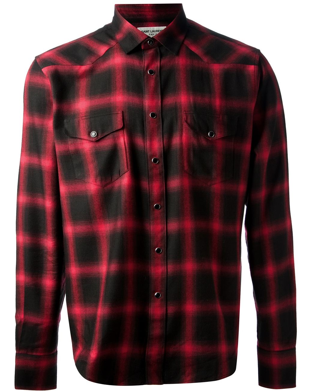 saint laurent plaid shirt