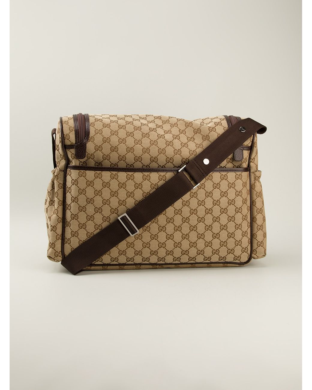 Gucci Diaper Bag in Brown | Lyst