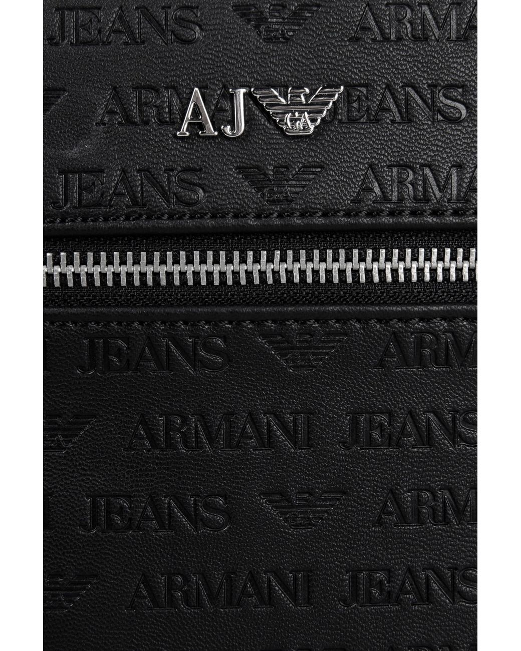 armani jeans leather bag 