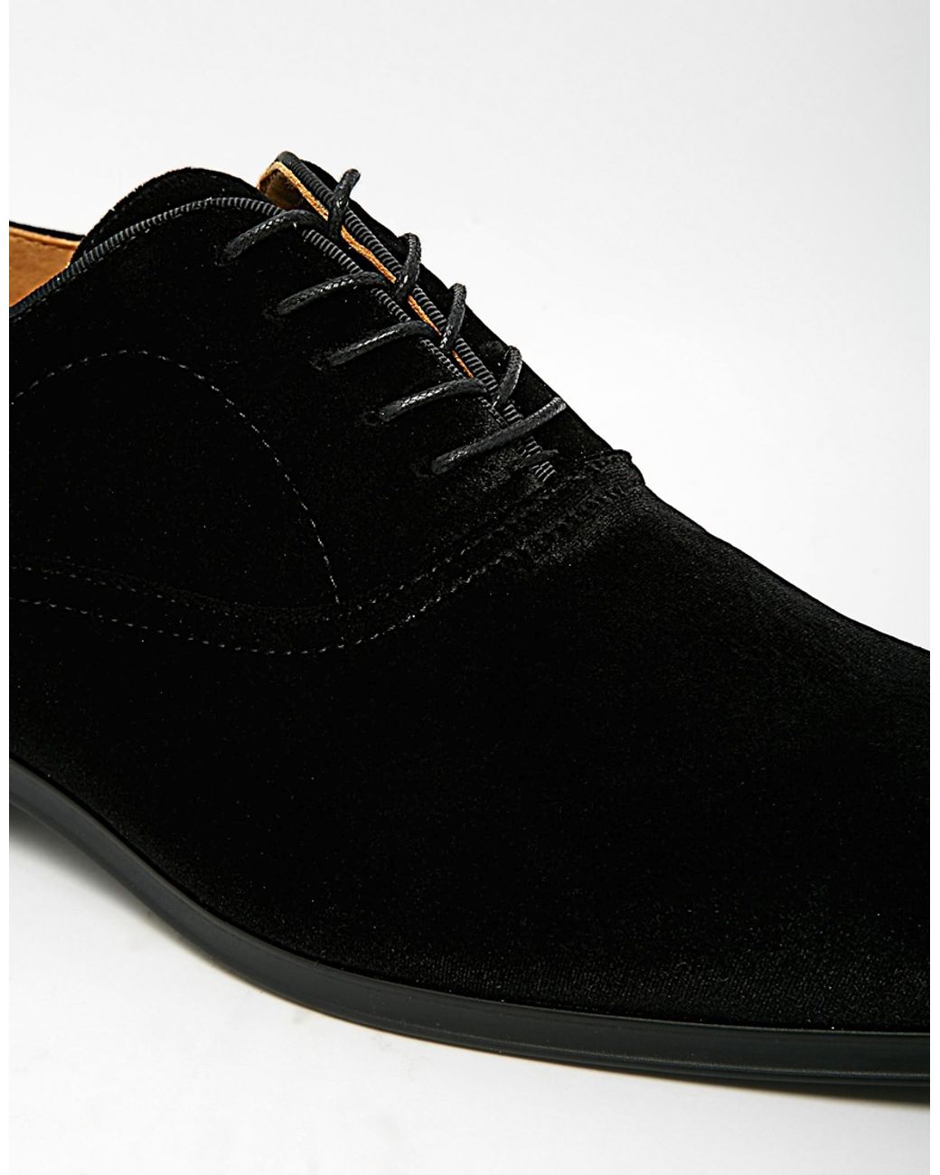 ALDO Megantic Velvet Oxford Shoes in Black for Men Lyst